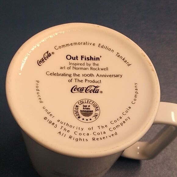 Vintage 1985 Fisherman Ceramic Mug - Picture 5 of 6